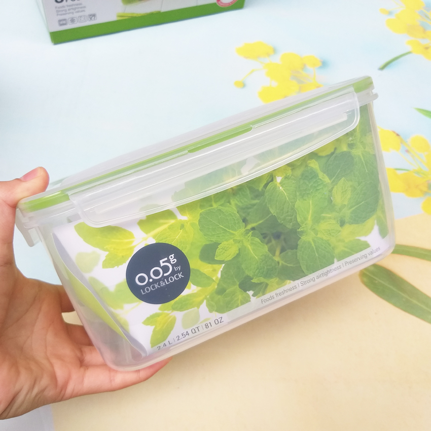 Bộ 3 hộp bảo quản Lock&Lock NLP131S001 (920ml + 1400ml + 2400ml)