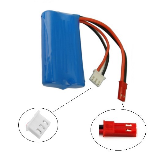 Nsv pin sạc lithium 2s 18650 7.4v-8.4v 1500mah