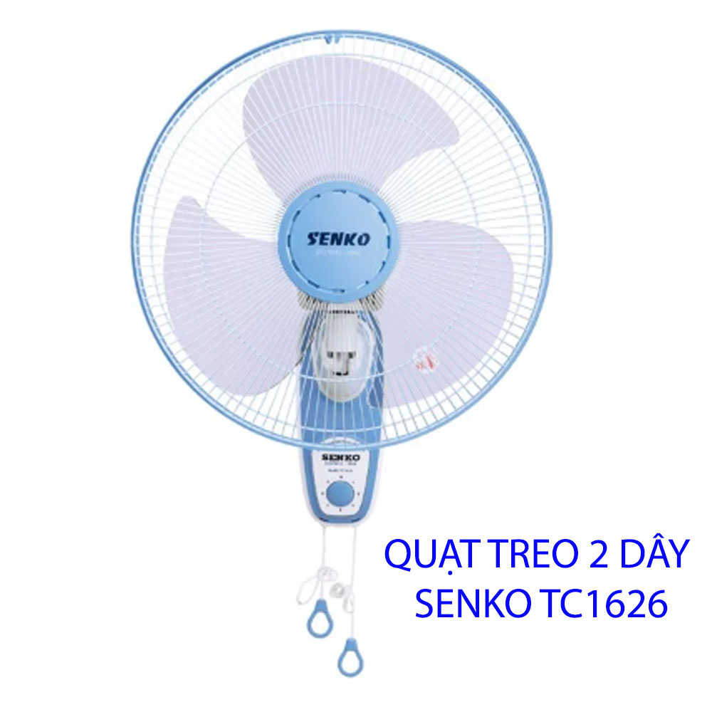 Quạt treo tường 2 dây Senko TC1626 (GIAO MÀU NGẪU NHIÊN)
