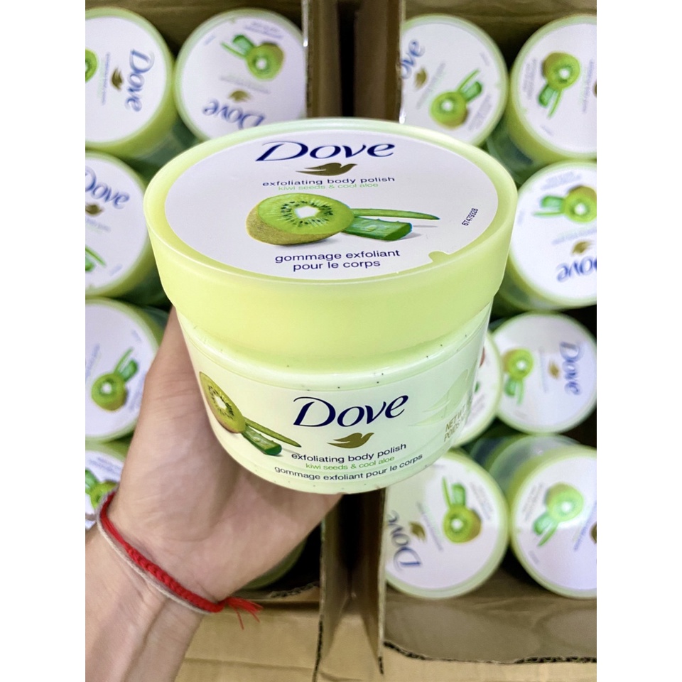 tẩy tế bào chết kiwi hũ 298g