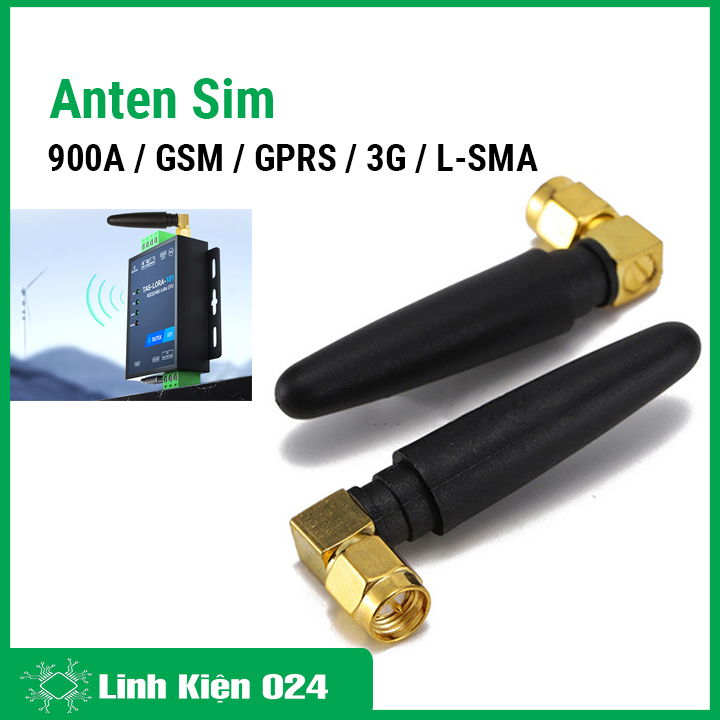 Anten sim 900a / gsm / gprs / 3g / l-sma jack đực thu sóng di động
