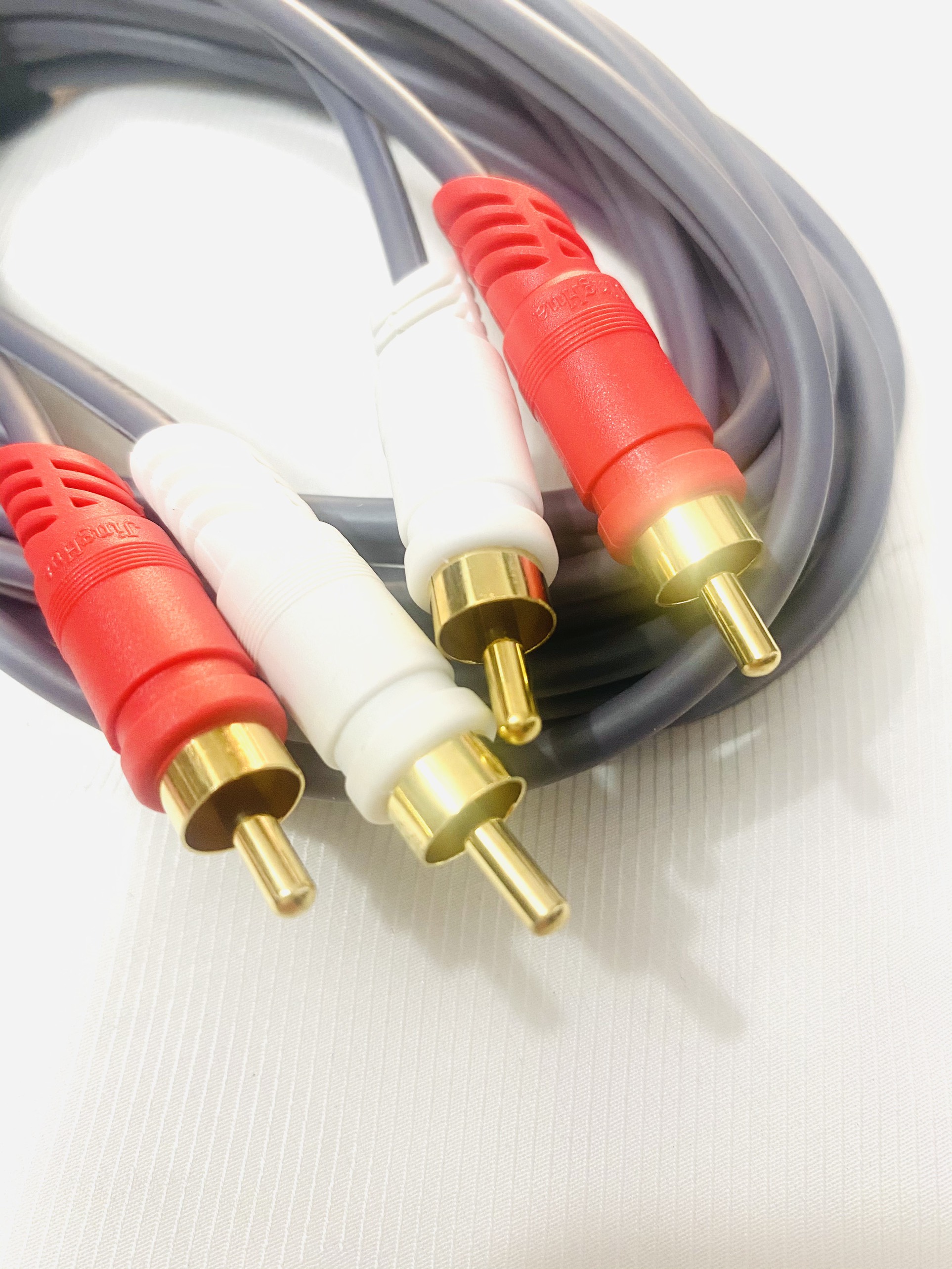 [HCM]Dây AV JH - 4 đầu bộng sen trắng/đỏ 10m