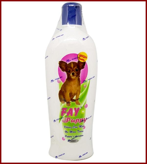 Sữa tắm CHÓ con. Fay Puppy làm sạch êm dịu, mượt, giữ ẩm và thơm da lông. 300mL