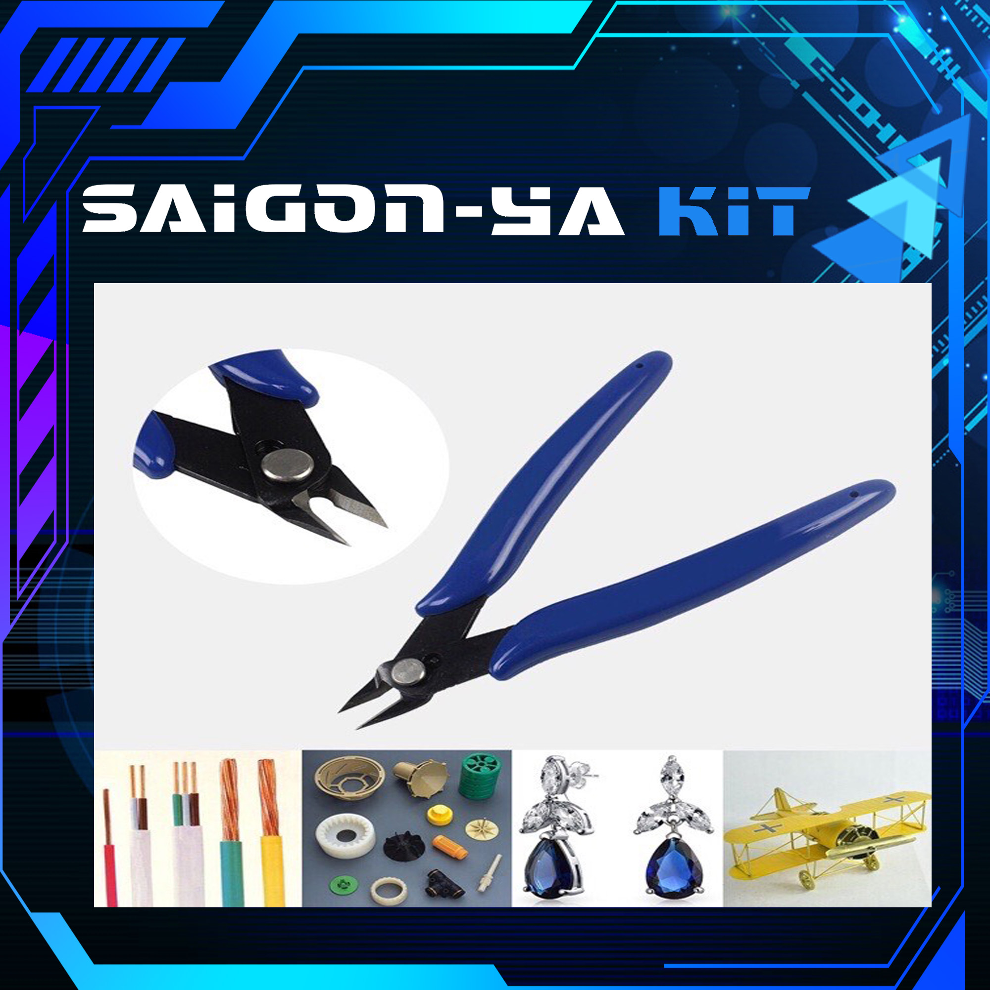 DỤNG CỤ KỀM CẮT MÔ HÌNH GUNDAM PLATO