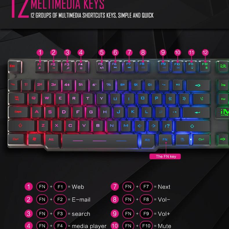 Bàn Phím KB IMICE AK600 GIẢ CƠ