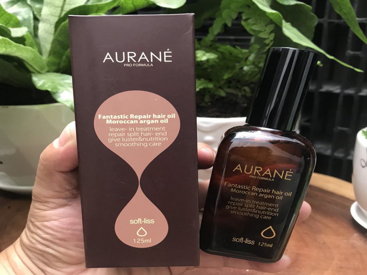 Tinh dầu dưỡng tóc aurane softiss fantastic repair moroccan argan 125ml