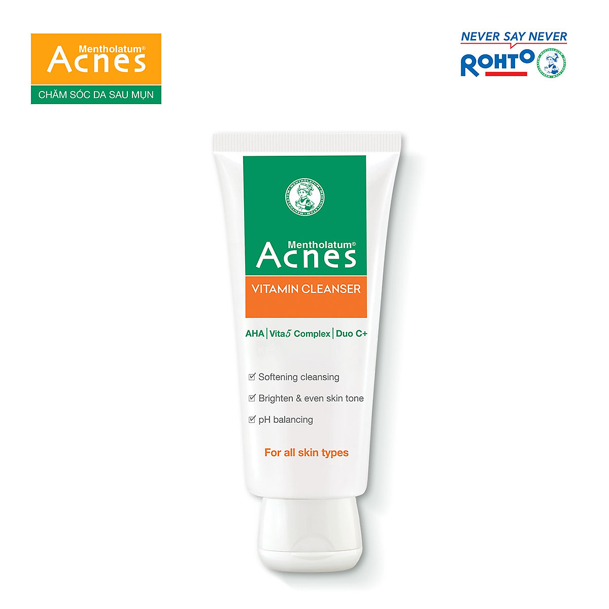 Kem rửa mặt Vitamin Acnes Vitamin Cleanser 100g