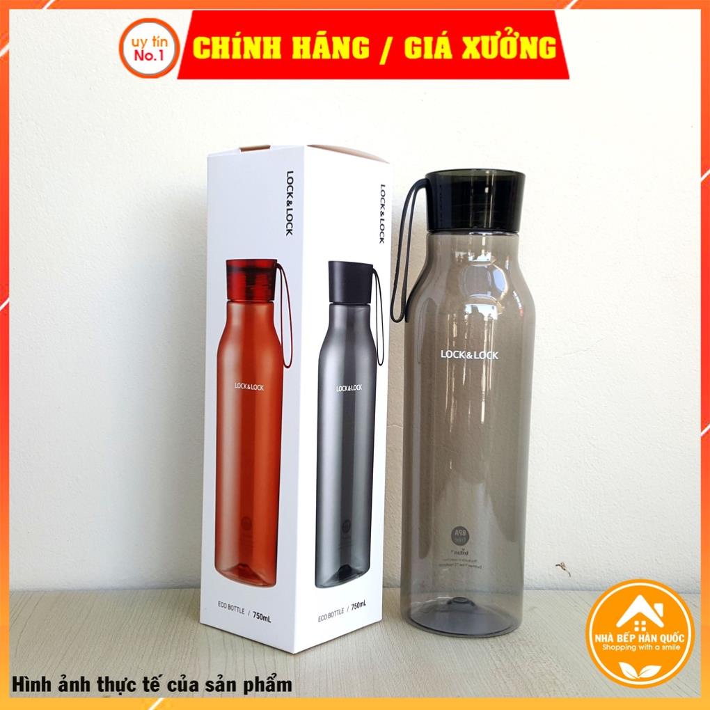 Bình nước nhựa Tritan Lock&Lock Eco Bottle ABF664 [750ML][Freeship toàn quốc]