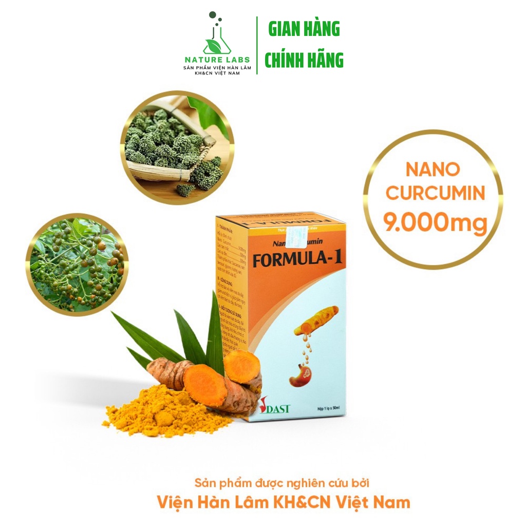 Tinh nghệ Nano Curcumin Formula 1