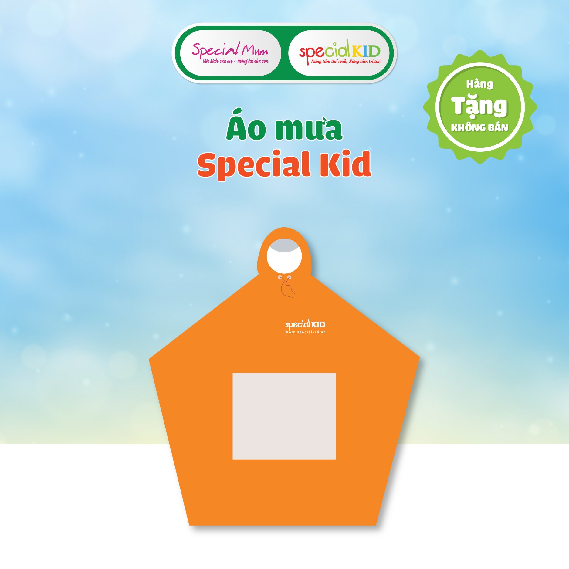 [QUÀ TẶNG KHÔNG BÁN] 🎁 Áo mưa cánh dơi 🎁 Chất liệu Cao Cấp [ Special Kid ]