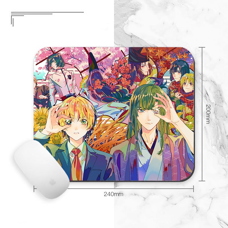 Miếng lót chuột IN HÌNH Hikaru no Go Kì thủ cờ vây anime chibi tiện lợi xinh xắn