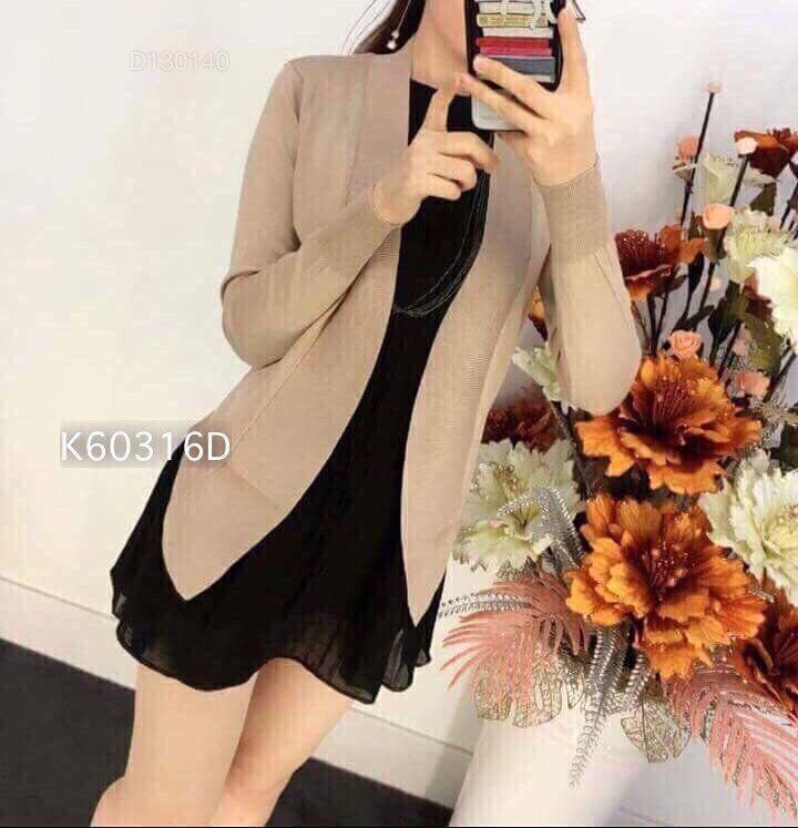 Áo khoác len vạc chéo cao cấp