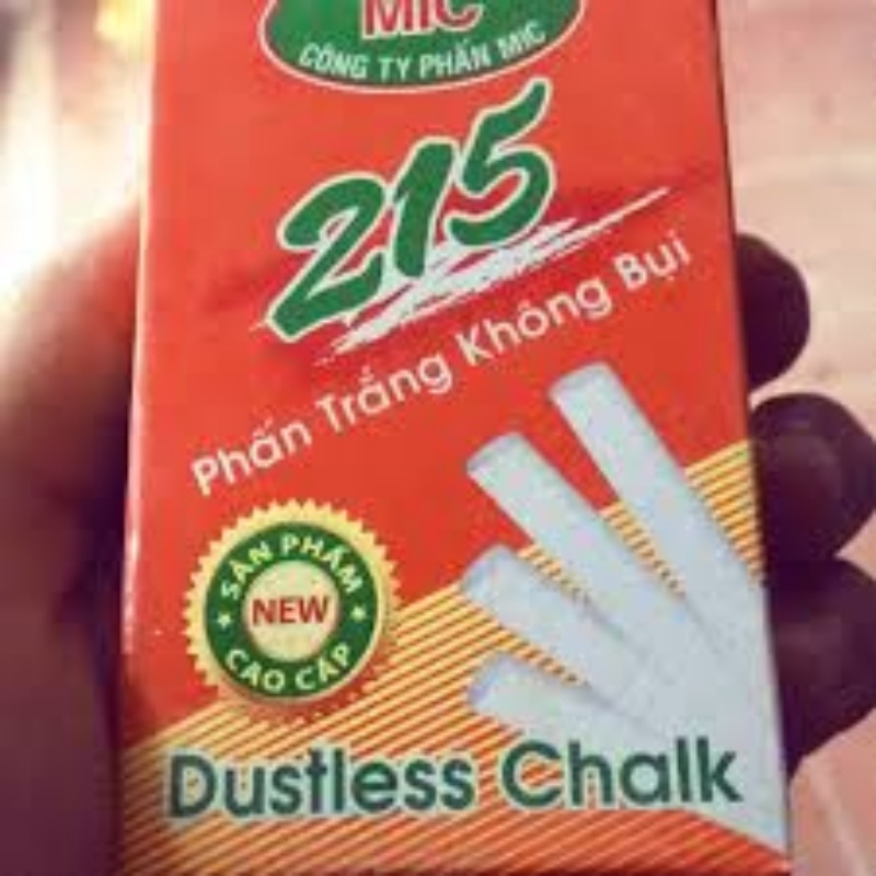 Hộp phấn trắng viết bảng học sinh [Kho sỉ HCM: NHÀ SÁCH - VPP BẢO HÂN]