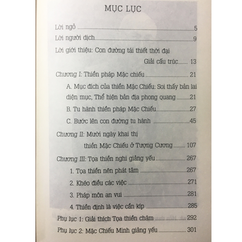 Sách - Thiền Mặc Chiếu