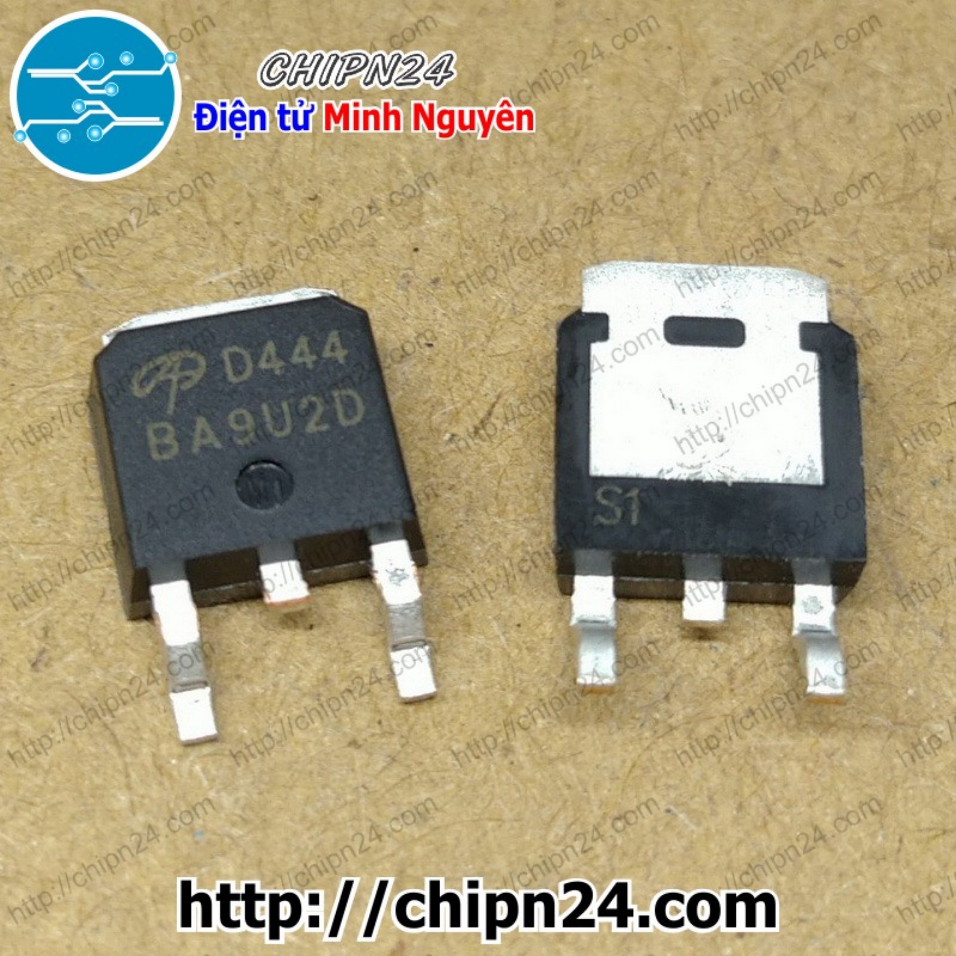 [2 con] (SOP) Mosfet Dán AOD444 TO-252 12A 60V Kênh N (SMD Dán) (D444 444)