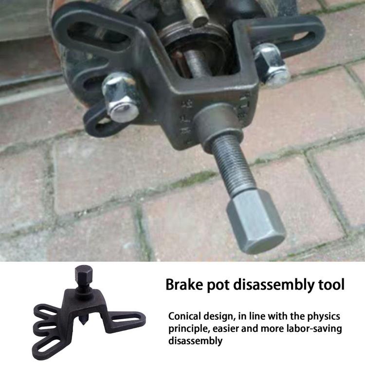 Hub Puller Tool High Carbon Steel Hub Puller Front Wheel Hub Puller Hub Installer And Remover Tool With Palm Shaped Reinforcement Edge kindly