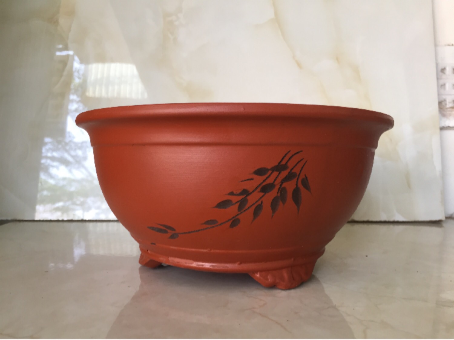 Bộ 3 chậu đất nung Bonsai