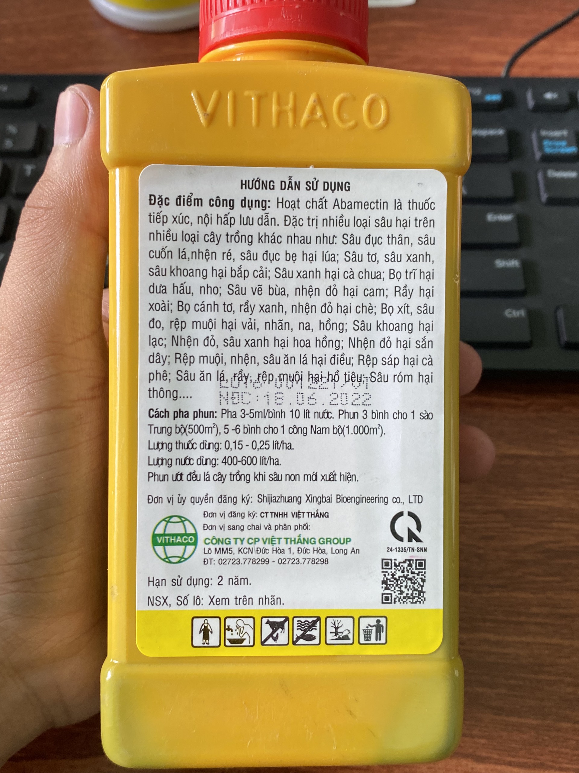 Thuốc trừ sâu Reasgant 3.6EC 450ml thuốc trừ sâu sinh học bảo vệ thiên địch, có lợi cho cây trồng