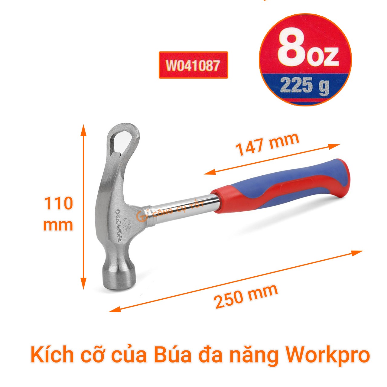"Búa Đa Năng 8Oz "