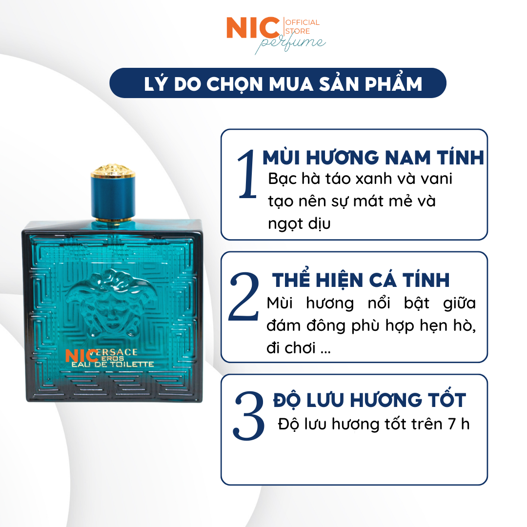 Nước hoa chiết Versace Eros EDT 10ml