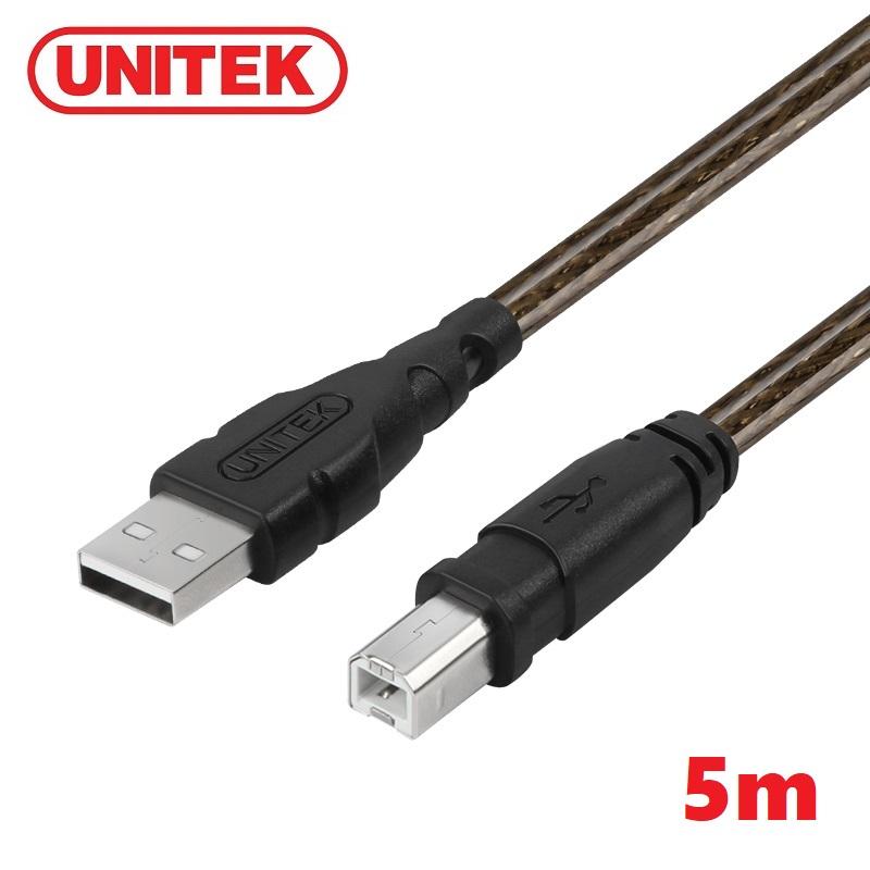 Dây máy in Unitek 5m - Cáp máy in 5m Unitek
