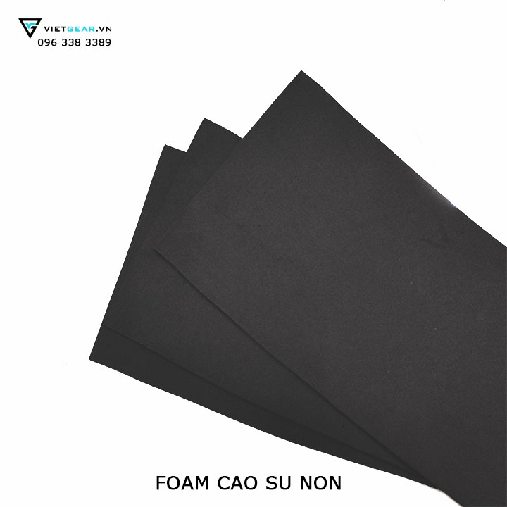 Tấm lót tiêu âm bàn phím cơ, foam lót bàn phím cao su non