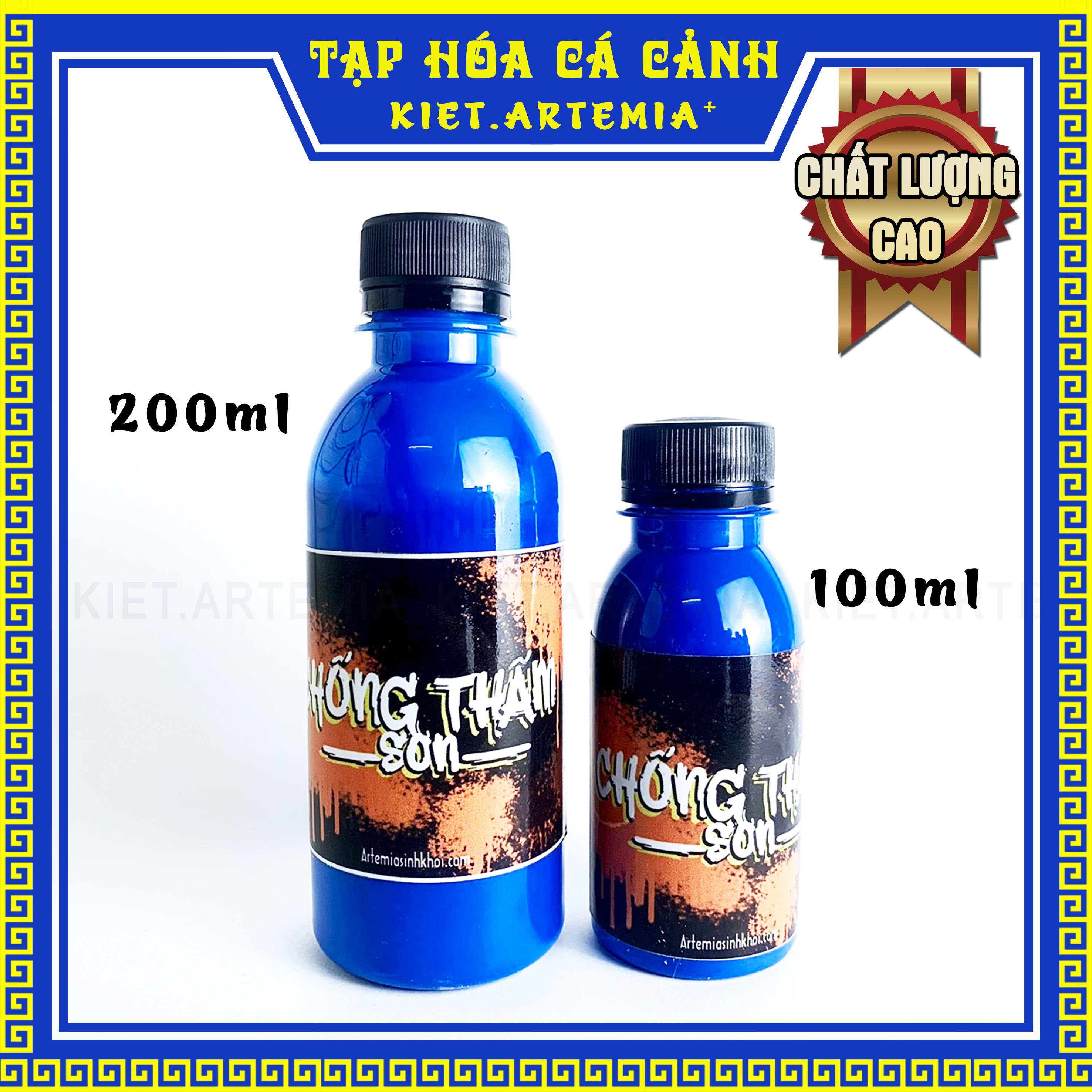 Sơn chống thấm thùng xốp nuôi cá