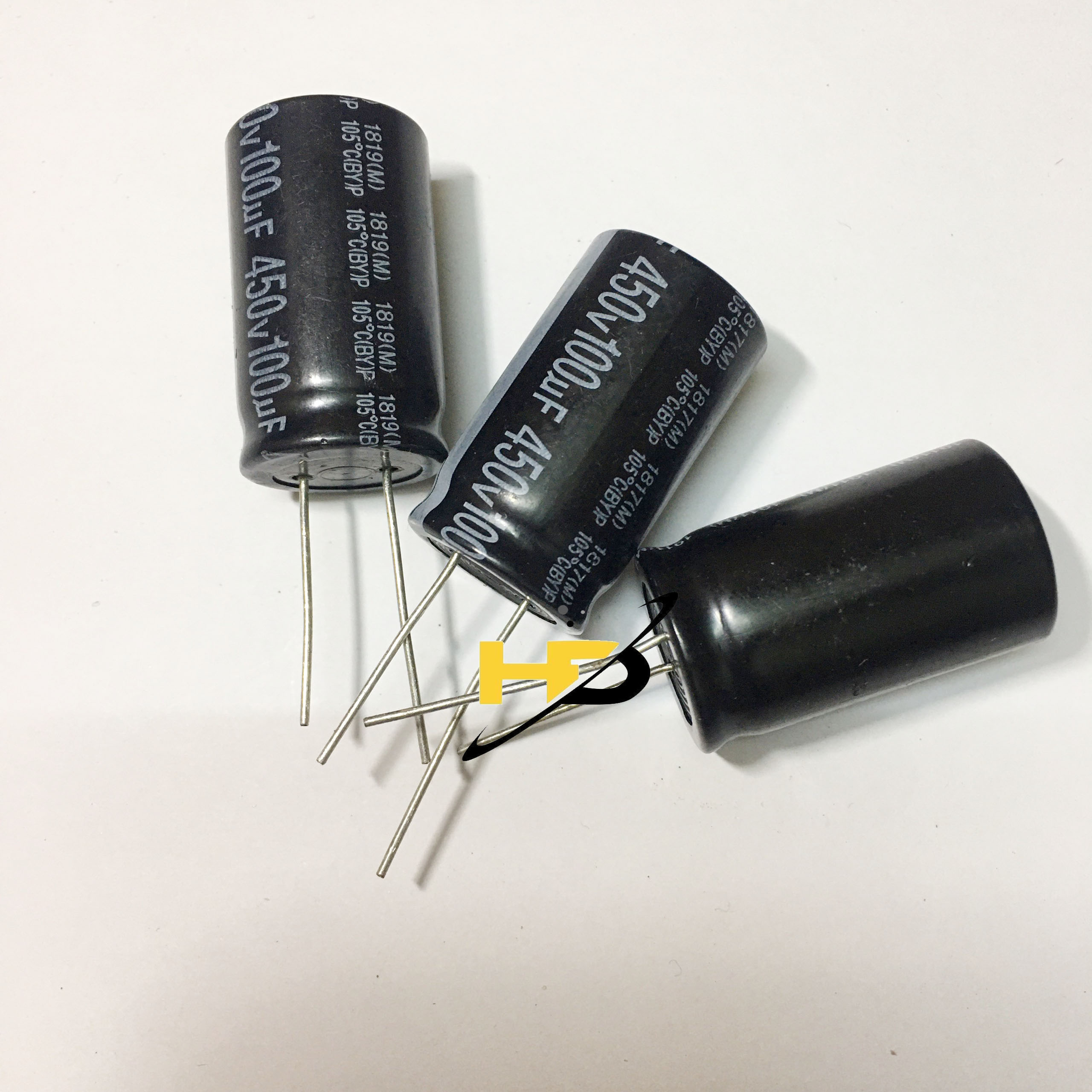 Combo 10 Tụ Hóa 100UF 450V, Tụ Điện, Linh Kiện Điện Tử