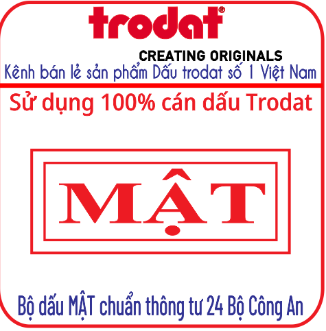 Con dấu MẬT (Chuẩn thông tư 24 BCA)