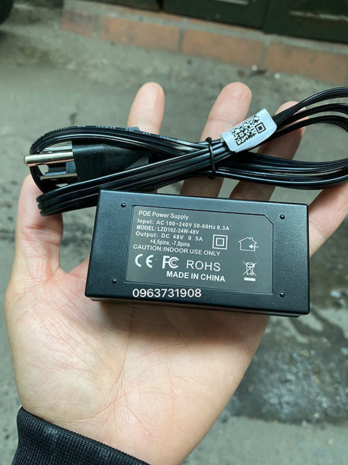 Nguồn POE 48V 0.5A