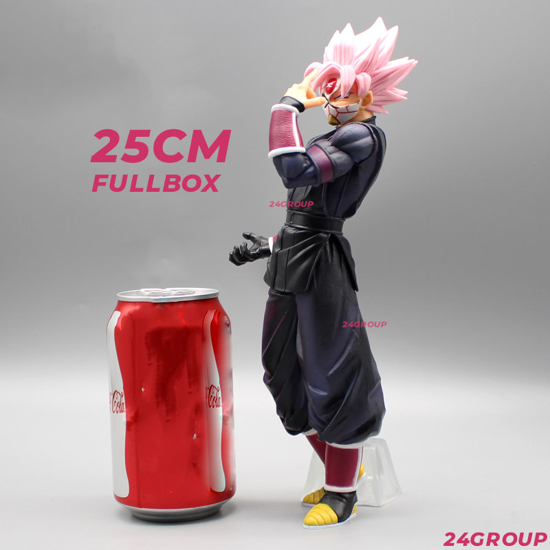 Mô hình figure tượng bảy viên ngọc rồng nhân vật Black Goku rose ĐEO mặt nạ Masterlise D crimson masked saiyan dragonball super mô hình blackgoku