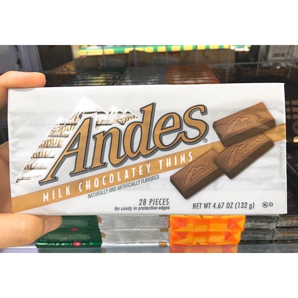 Socola Sữa Andes Nhập Khẩu Mỹ