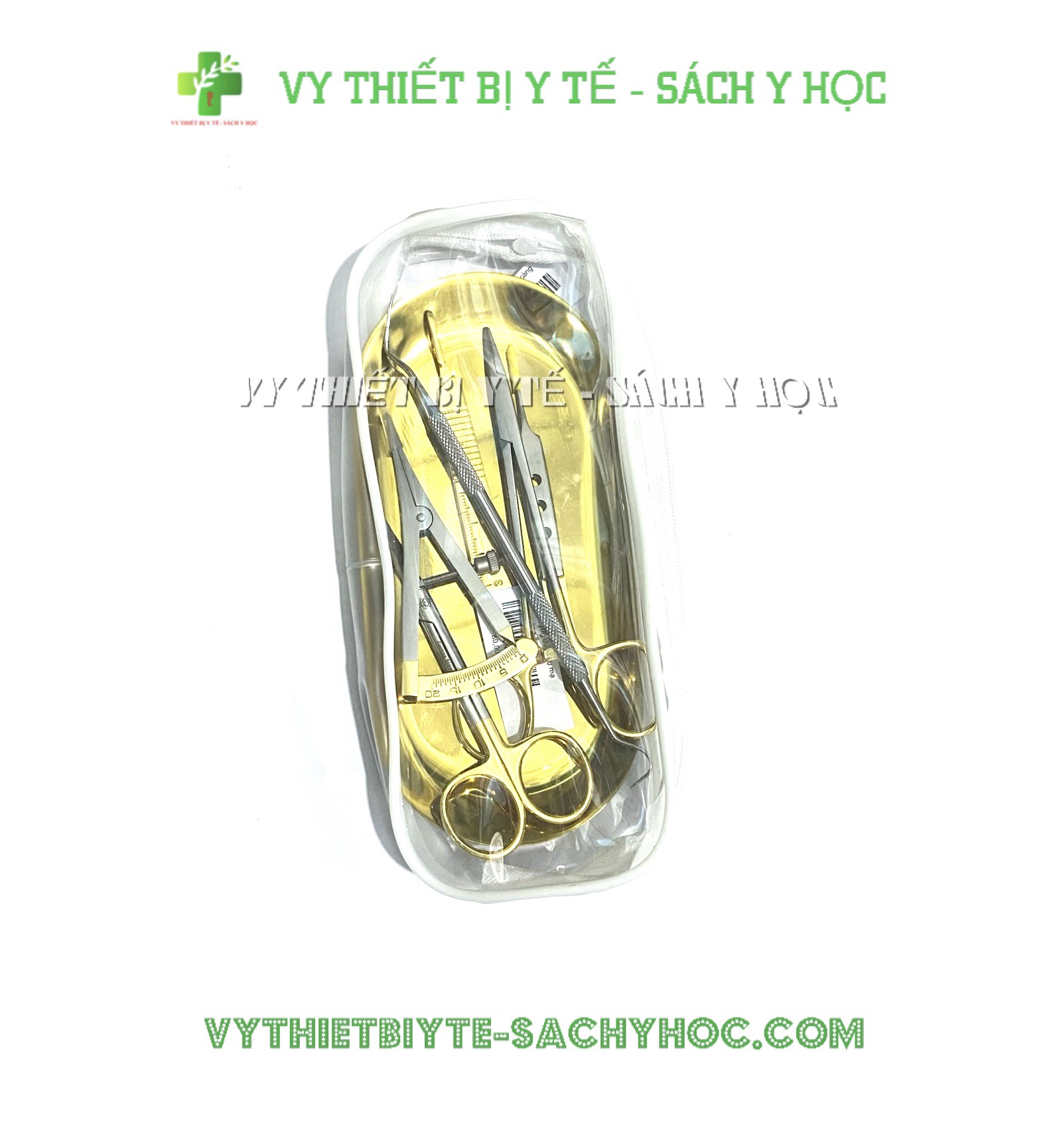 Bộ nhấn mí cán vàng cao cấp