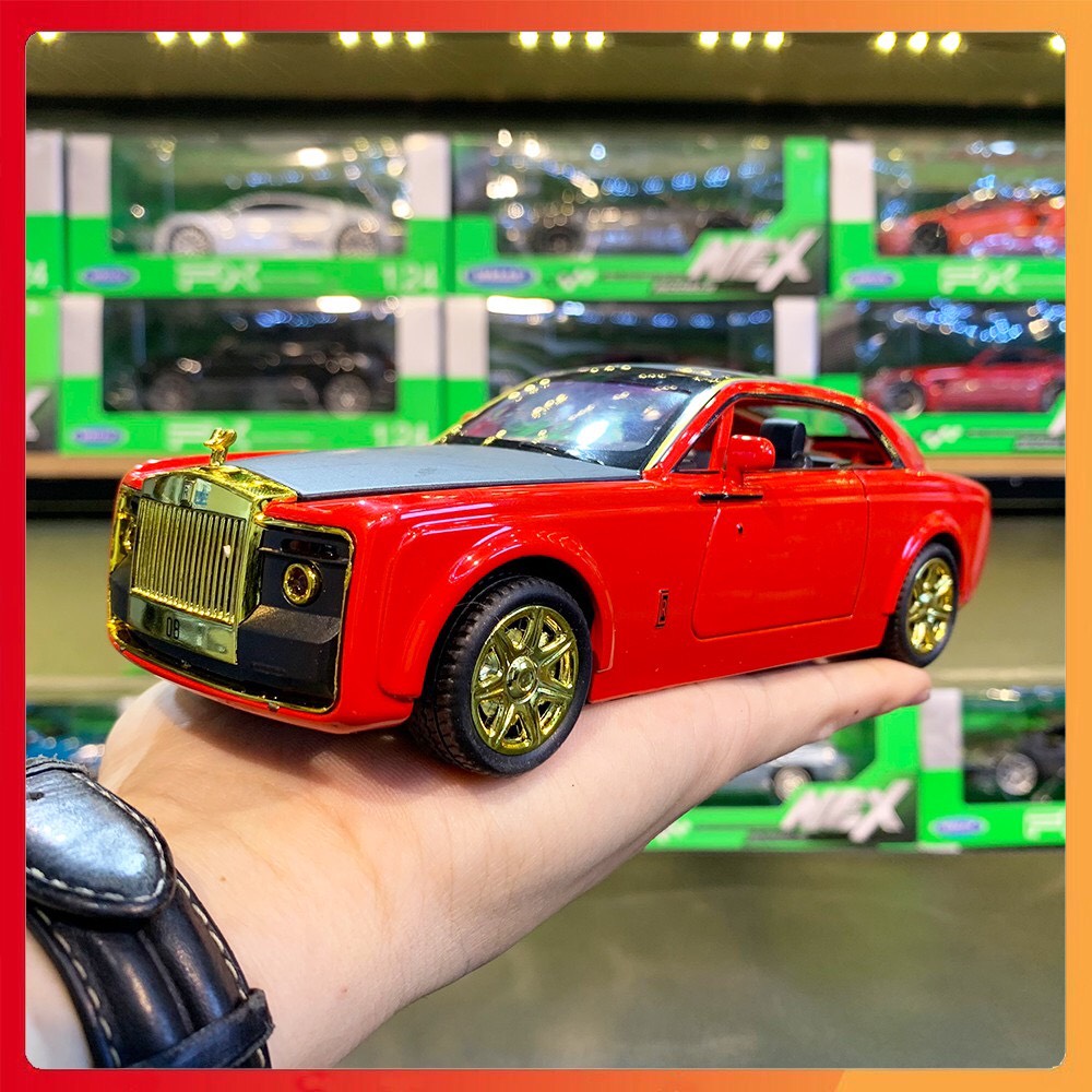 Mô hình xe Rolls Royce Sweptail tỉ lệ 1:24 CHEZHI