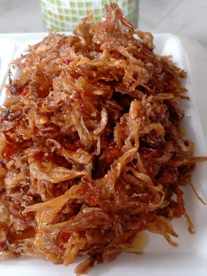 Râu mực khô rim sate - 500gr