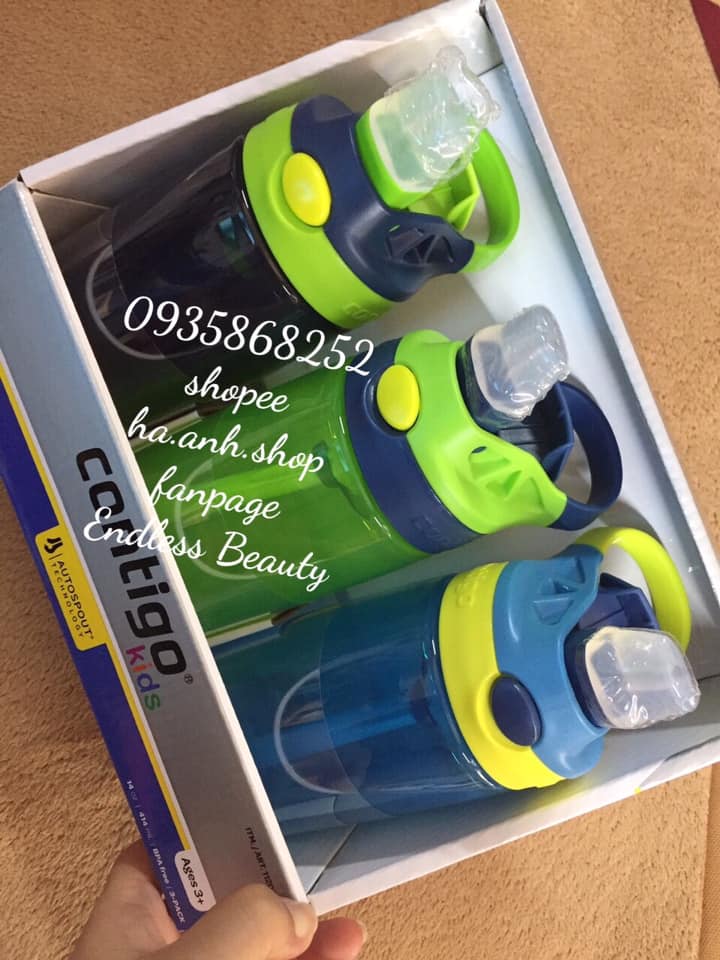 Bình nước CONTIGO KIDS set 3 bình