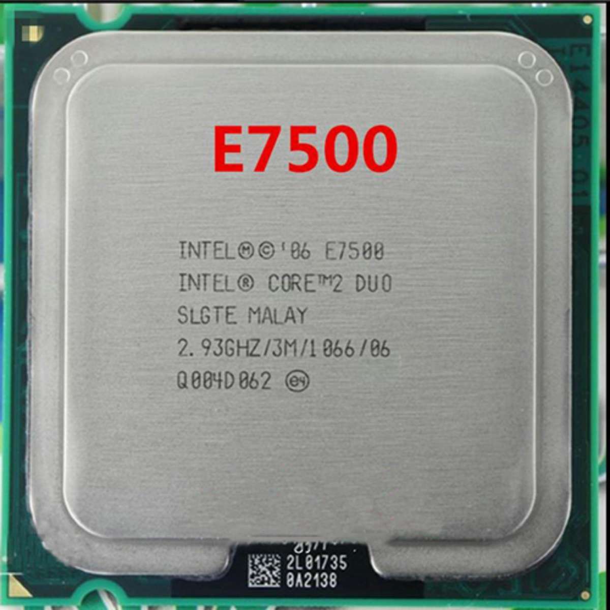 Cpu intel e7500