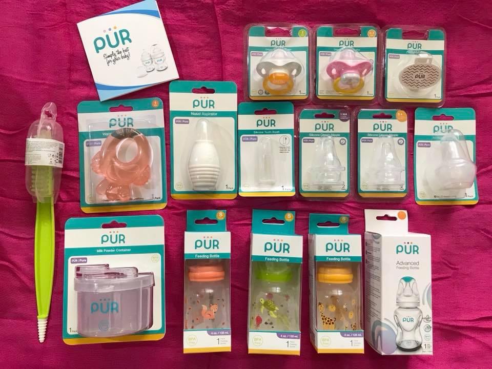 NƯỚC SÚC RỬA BÌNH SỮA VÀ NÚM TI PUR