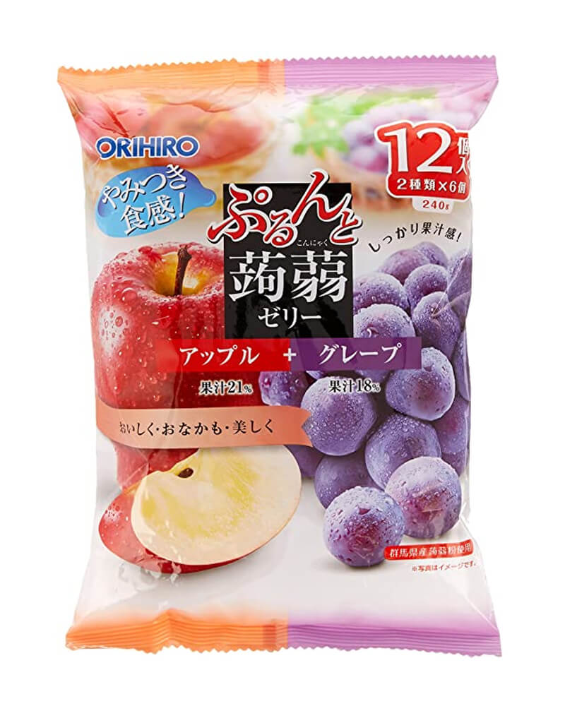 Thạch trái cây Orihiro Nhật Bản 240g