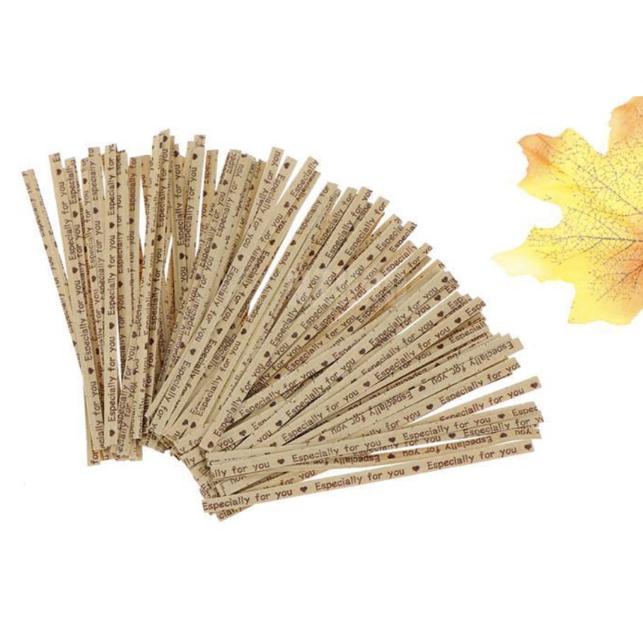Set 100 dây cột miệng túi bánh mì