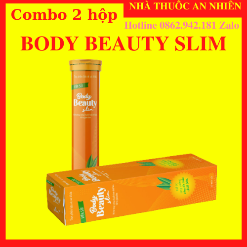 Combo 2 hộp Viên sủi giảm cân BODY BEAUTY SLIM CHĨNH HÃNG - AN001