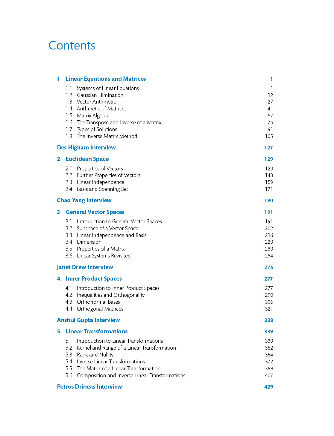 Linear Algebra Step by Step