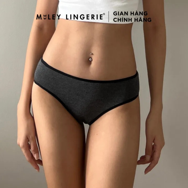 Bộ 3 Quần Lót Cotton Miley Lingerie Lụa Co Giãn 4 Chiều