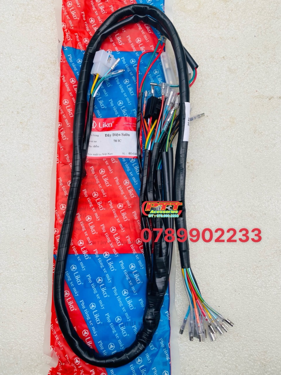 Dây điện sườn cub 78 xài ic