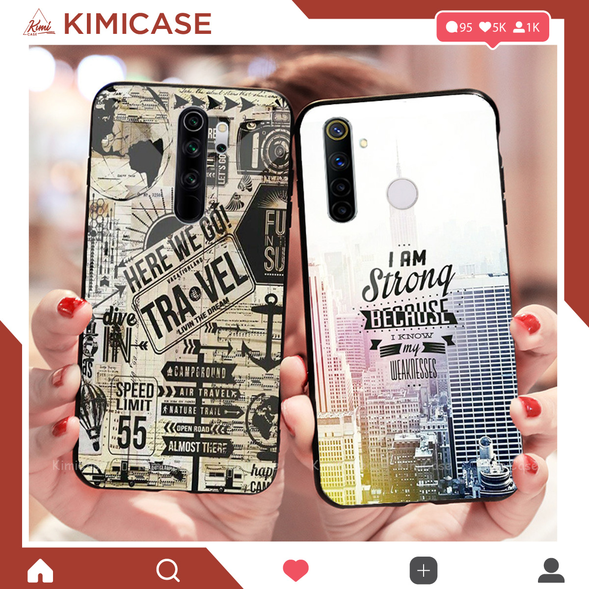 Ốp Vsmart Active 3 lưng kính cường lực cao cấp kimicase