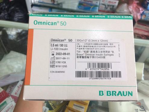 Combo of 10 PCs omnitic 50 needles