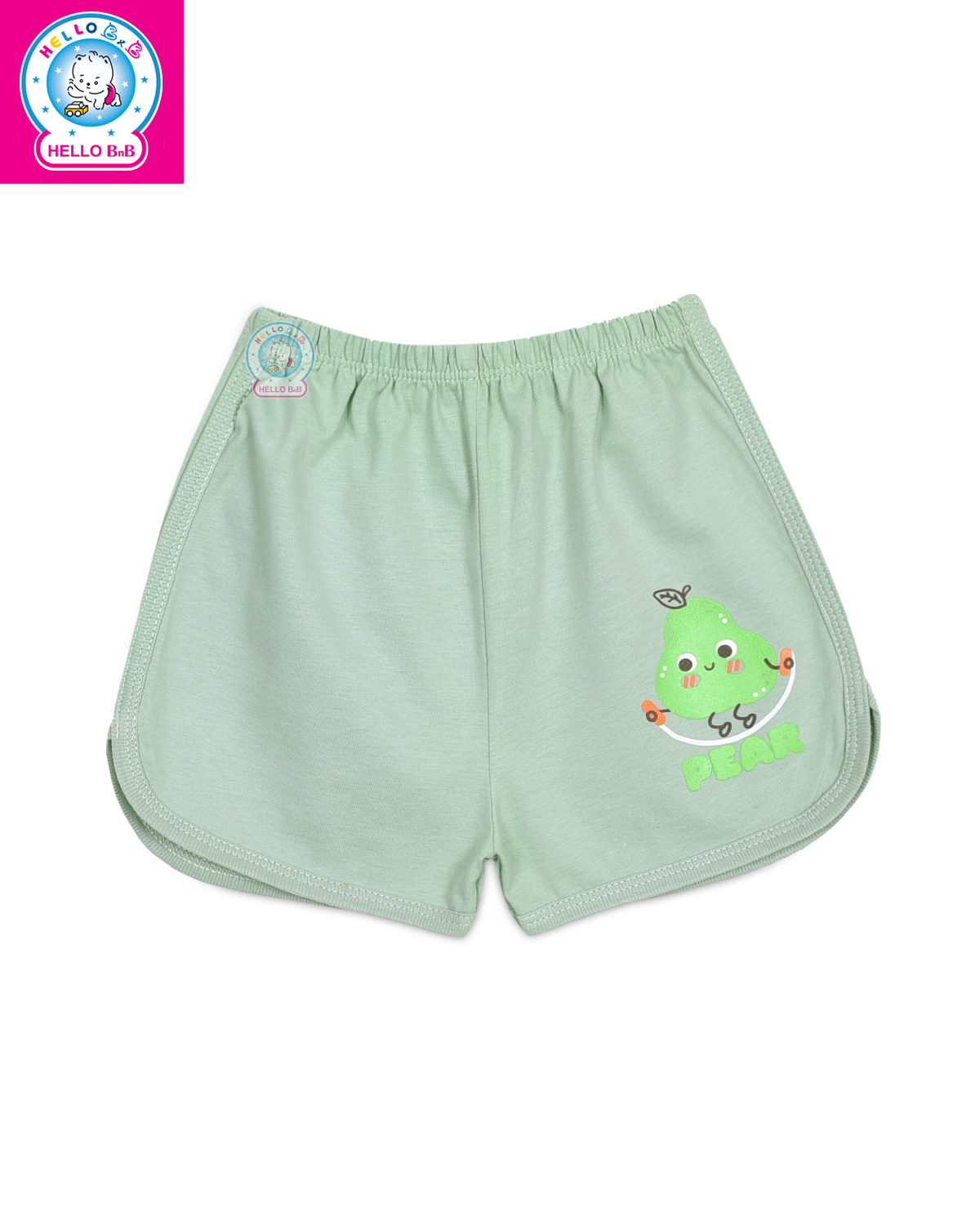 Quần short viền QL0196 - HELLO BnB (màu và hình in ngẫu nhiên)