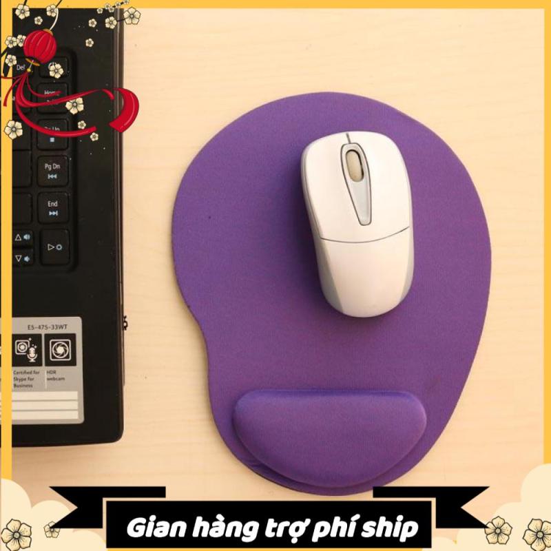 Giá Miếng lót chuột EVA PU có đệm êm giảm mỏi tay hình oval nhỏ gọn, tiết kiệm không gian bàn làm việc