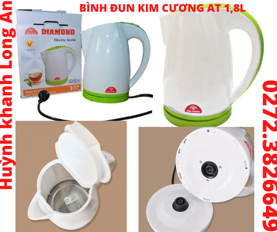 BÌNH ĐUN  SIÊU TỐC KIM CƯƠNG AT 1,8L