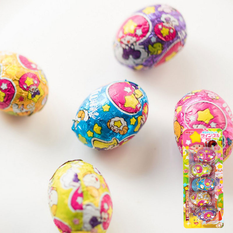Kẹo Trứng Socola Meiji Twinkle Chocolate Egg Nhật Bản 26g